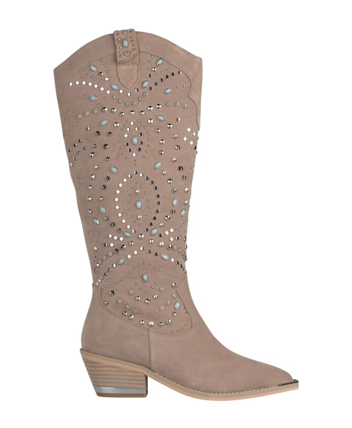 bottes-plates-avec-strass