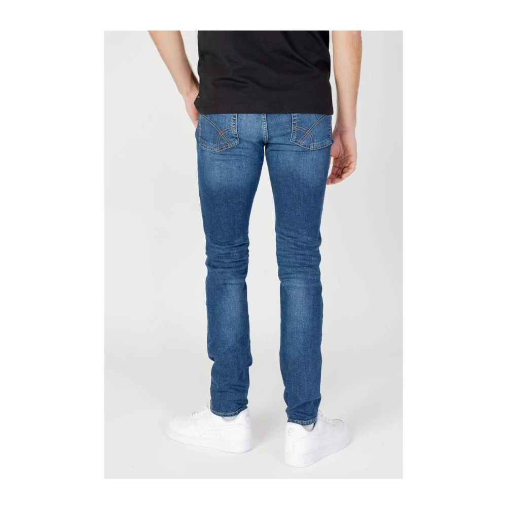 GAS Katoenmix Jeans & Pant Blue Heren