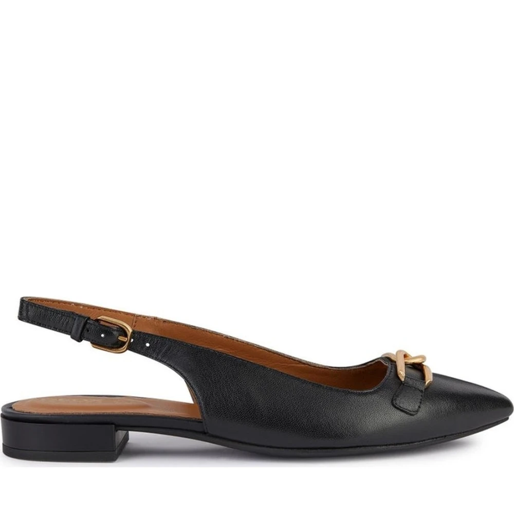 Geox Women's Black Ballerinas