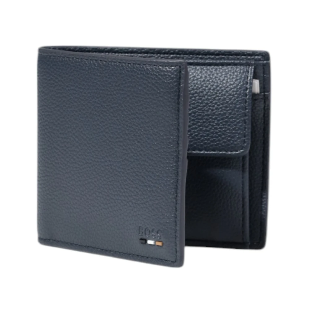 Hugo Boss Heren Portemonnee Lente Zomer Collectie Blue Heren