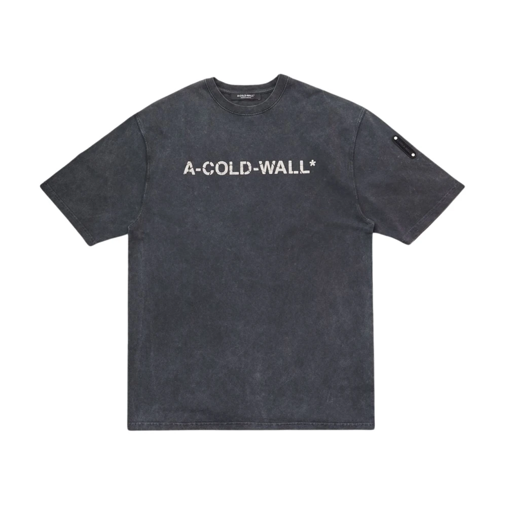 A-Cold-Wall Logo Onyx T-Shirt Gray Heren