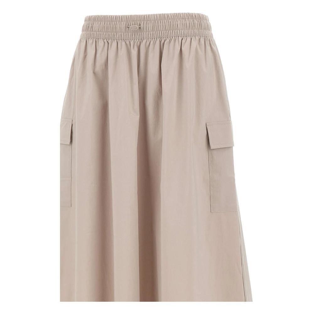 New Balance Comfortabele Beige Cargo Rok Beige Dames