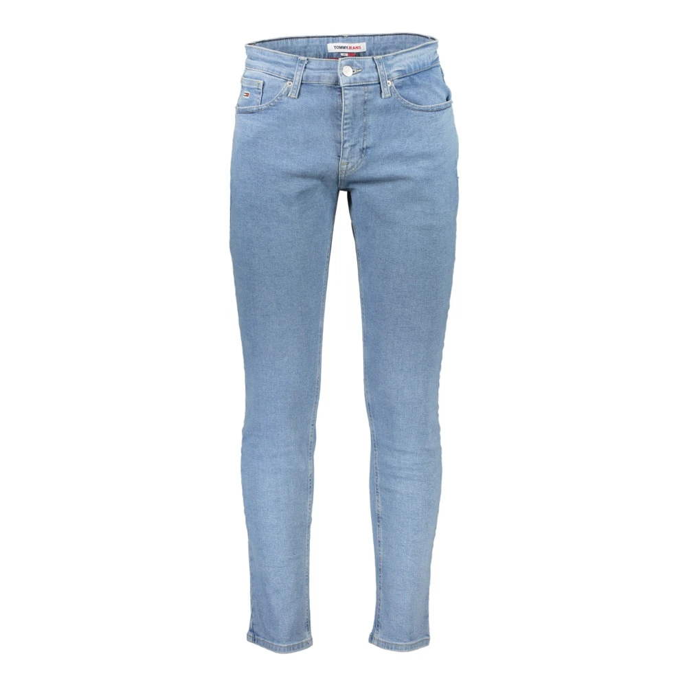 Tommy Hilfiger Blauwe Denim Jeans Austin Slim Tapered Blue Heren
