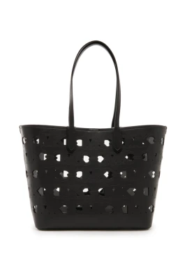 Eliza Faux Leather Shopper