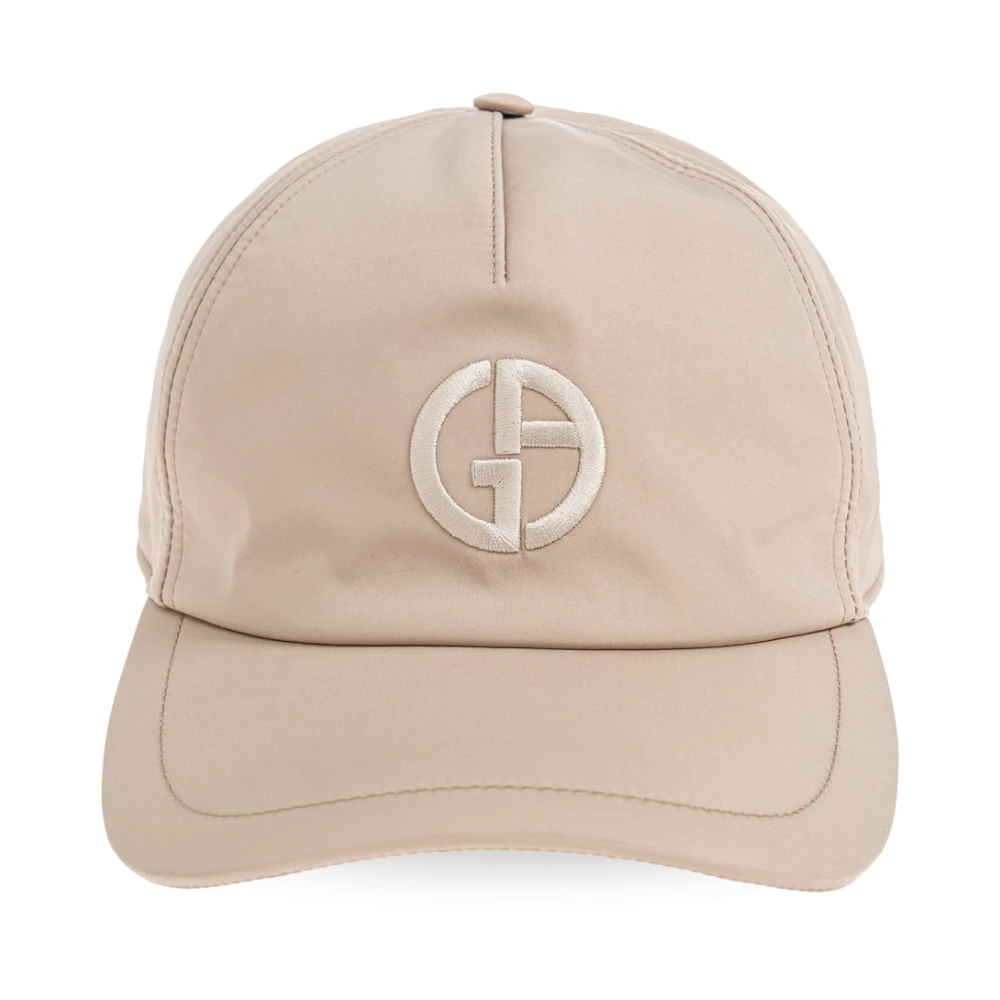 Giorgio Armani Beige Basebollkeps