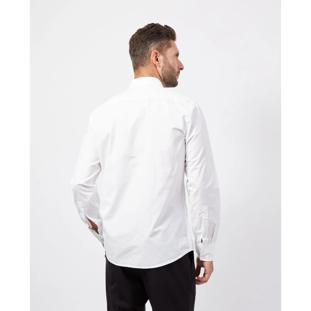 Boss Wit Regular Fit Overhemd White Heren