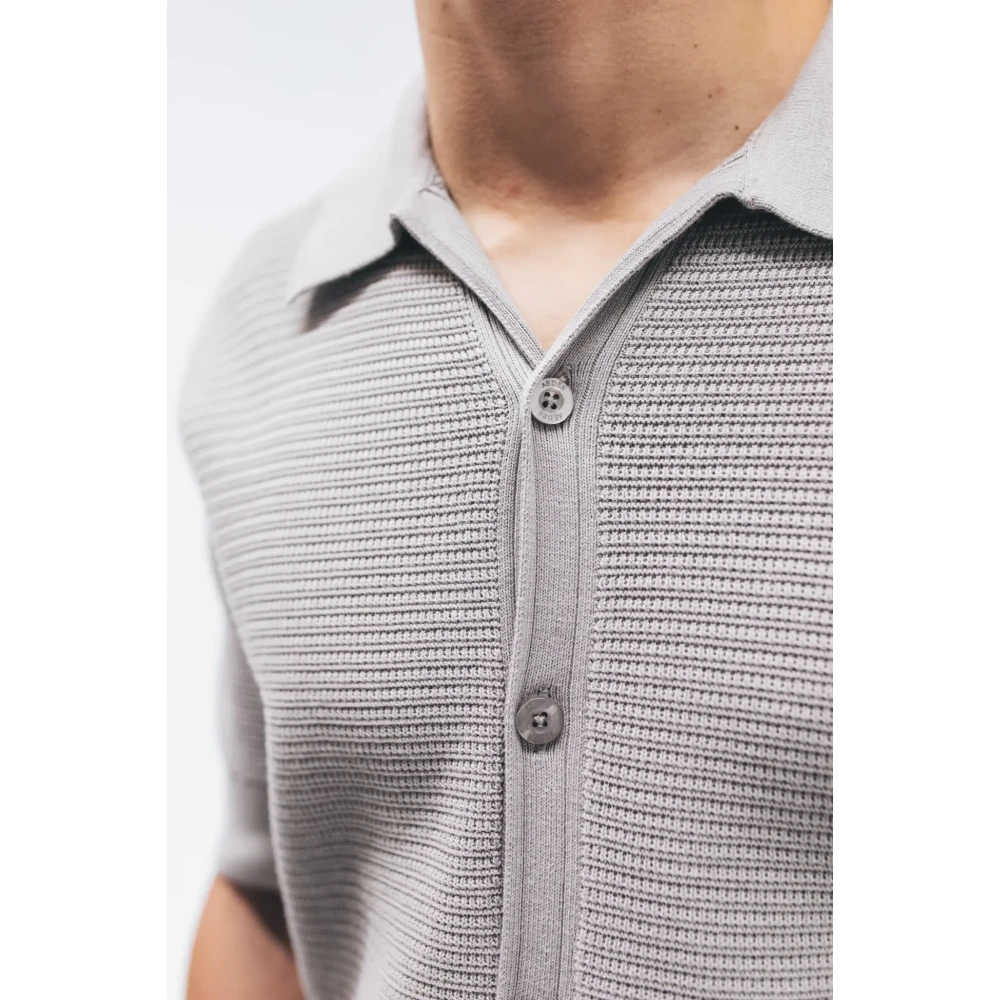 Aeden Taupe Herenshirt Gray Heren