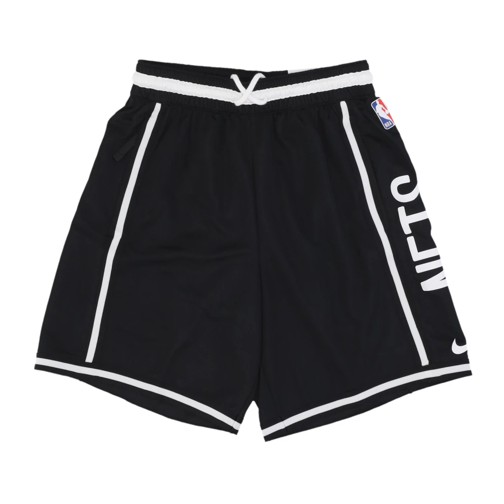 Nike Brooklyn Nets Basketbalshorts Zwart Black Heren