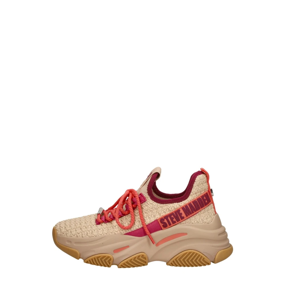 Steve Madden Project Sneakers Dames Schoenen Beige
