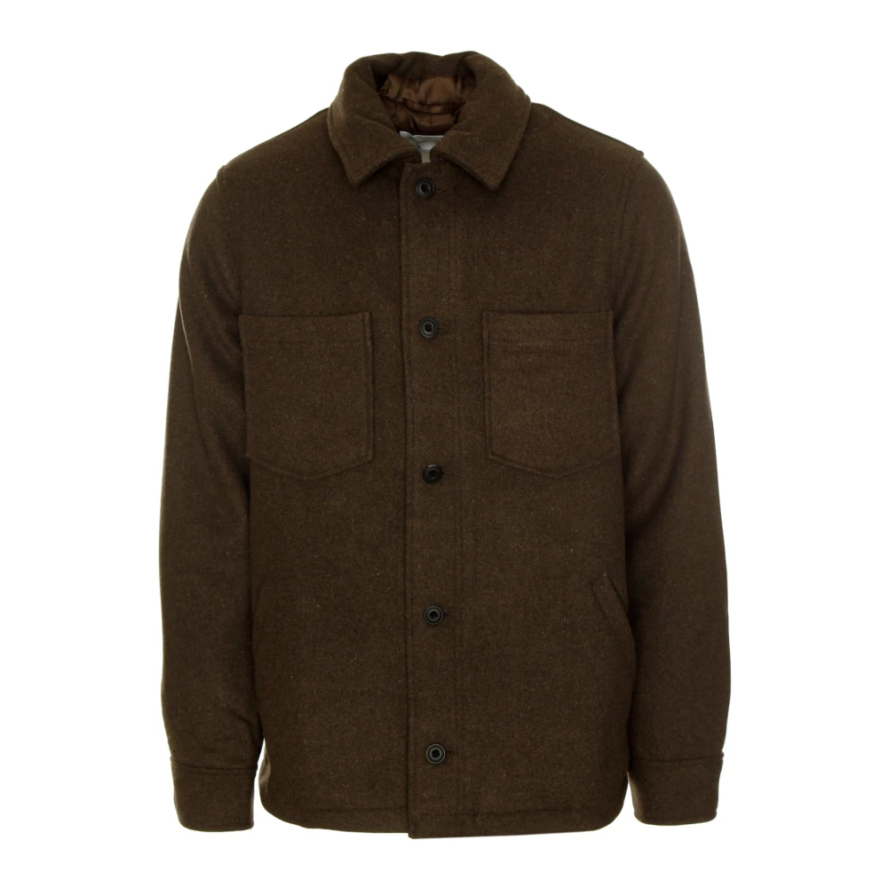Samsøe Pally Overshirt Brown Heren