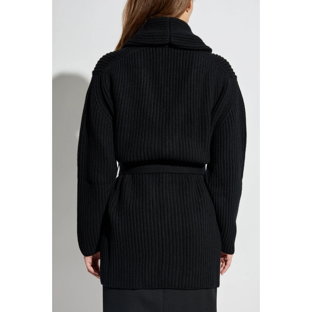 Dolce & Gabbana Cardigan met riem Black Dames