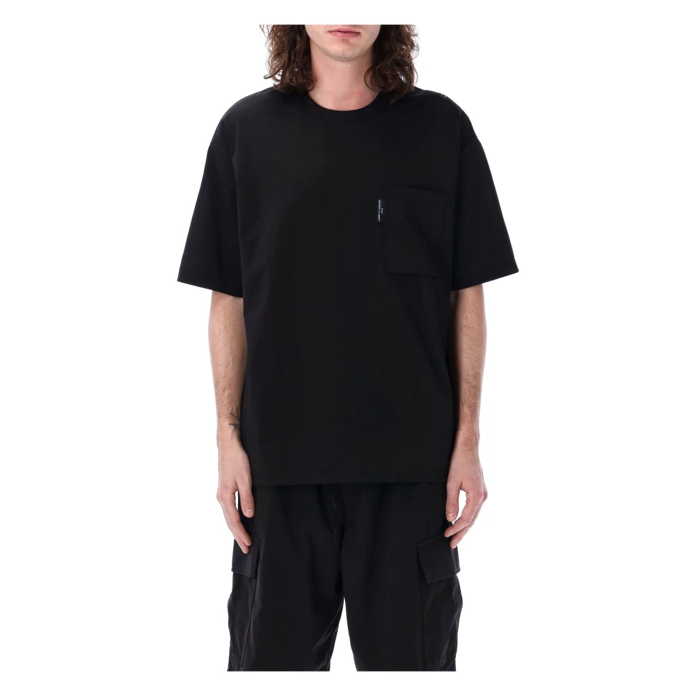 Comme des Garçons Zwarte Coulisse Tee Crew-neck T-shirt Black Heren