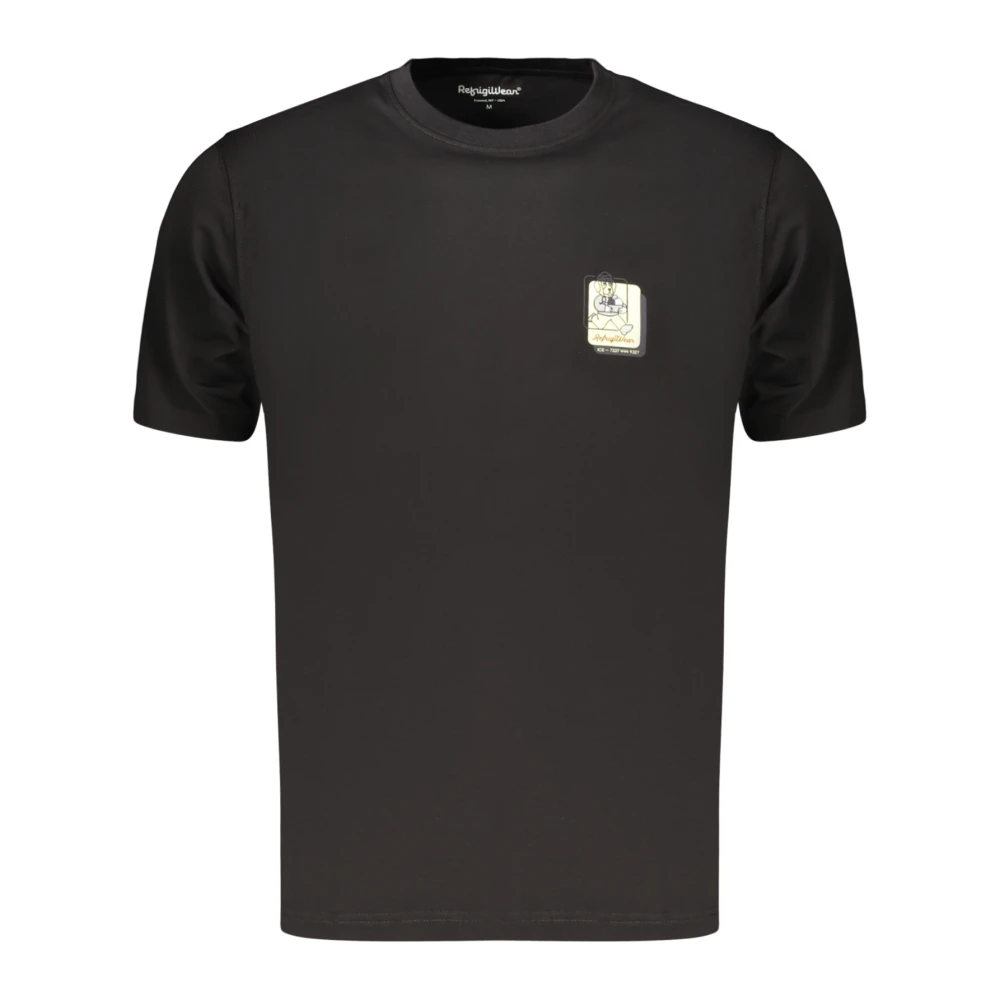 Refrigiwear Mannelijk Zwart Tops Heren, L, Katoen, Legend T-Shirt