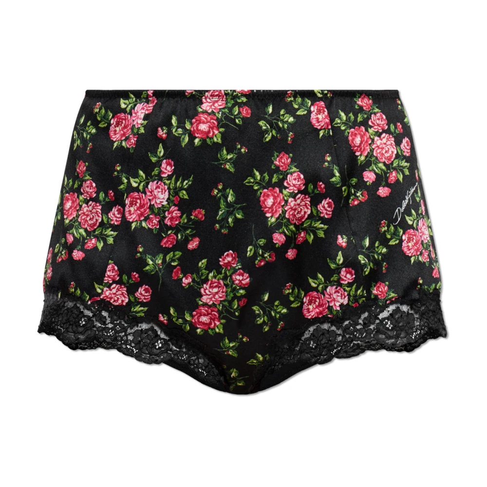 Dolce & Gabbana Donna Nero Mutande, Xl, New,