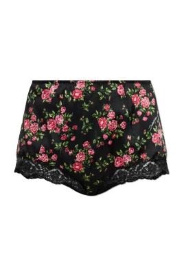 High-waisted Silk Briefs