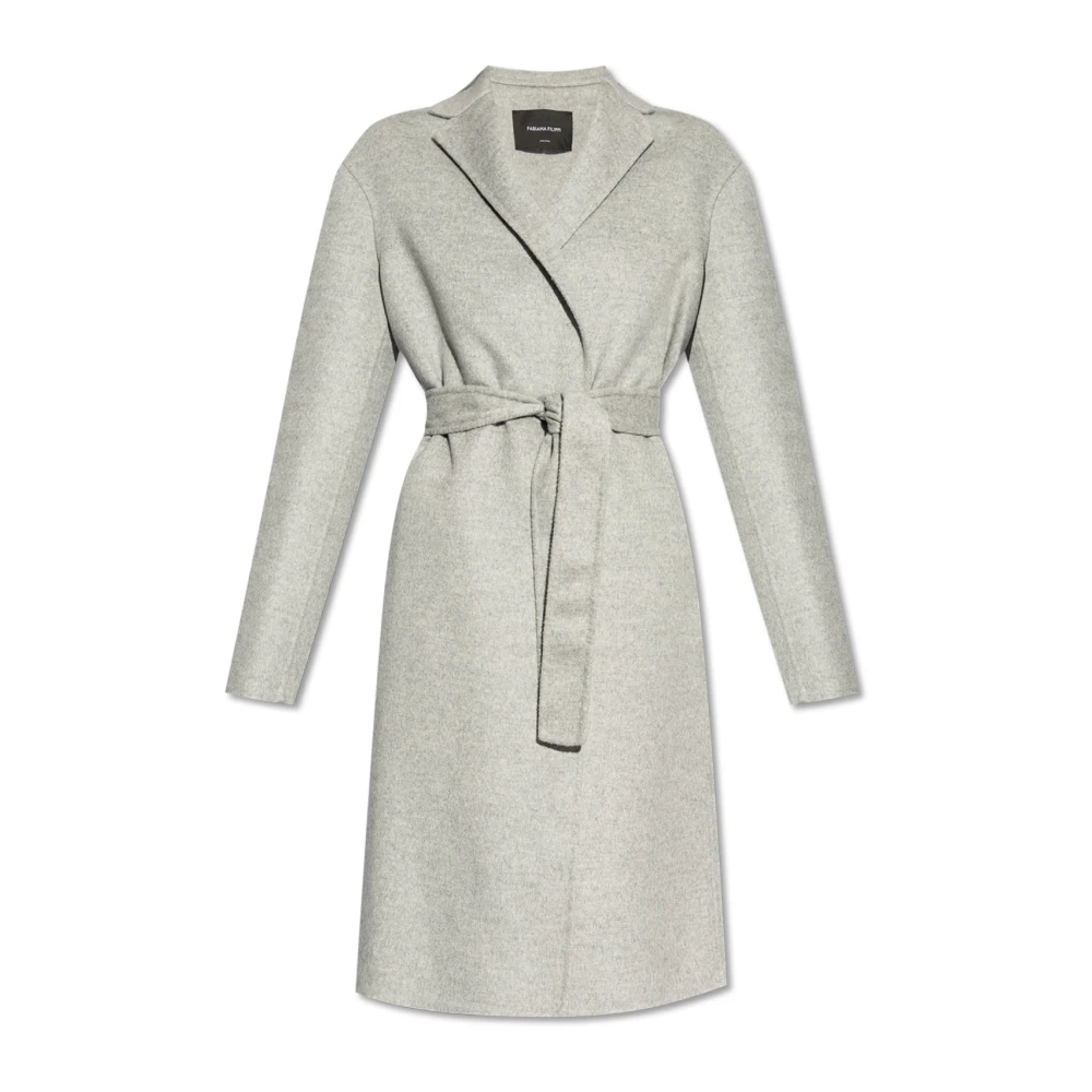 Fabiana Filippi Wollen jas Gray Dames
