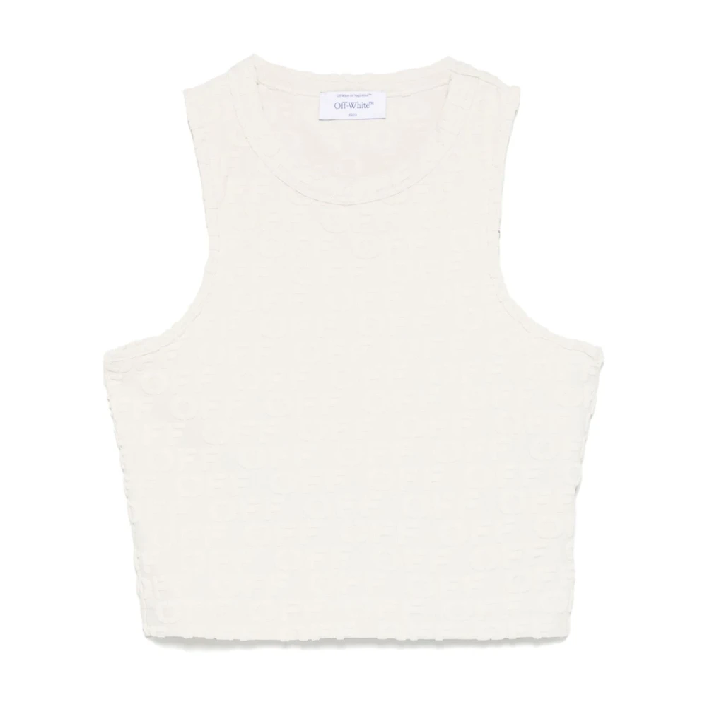 Off - Tops > Sleeveless Tops - - Off White - Modalova