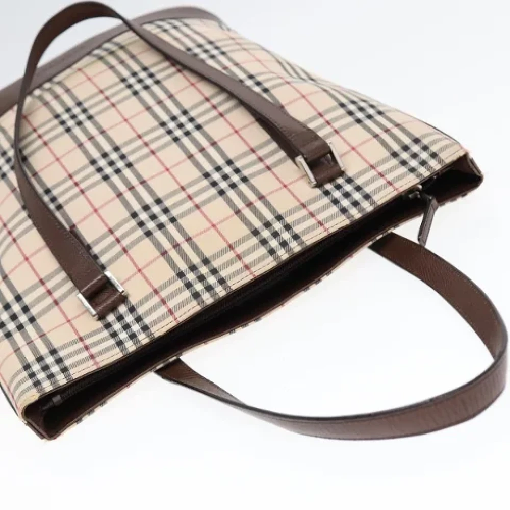 Burberry Vintage Pre-owned Canvas totes Beige Dames