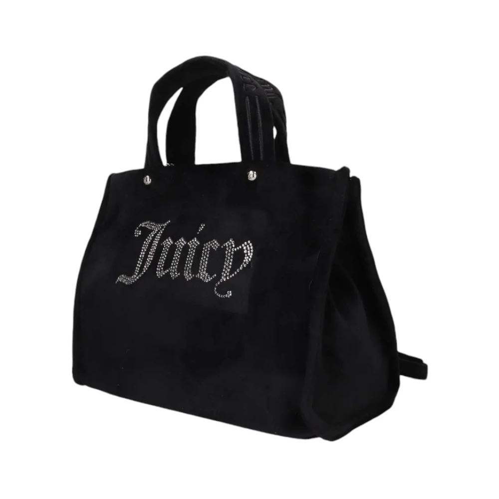 Juicy Couture Stijlvolle Leren Tas Black Dames