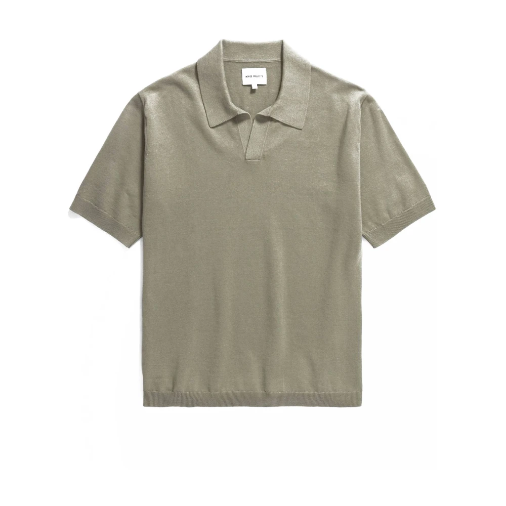 Norse Projects Polo Shirts Green Heren