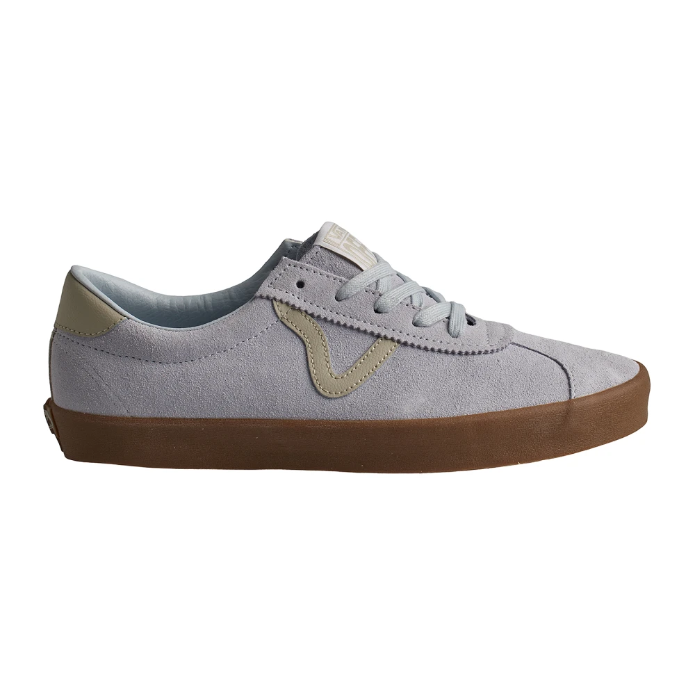 Vans Men's White Low-Top Sport Sneakers With Retro Style