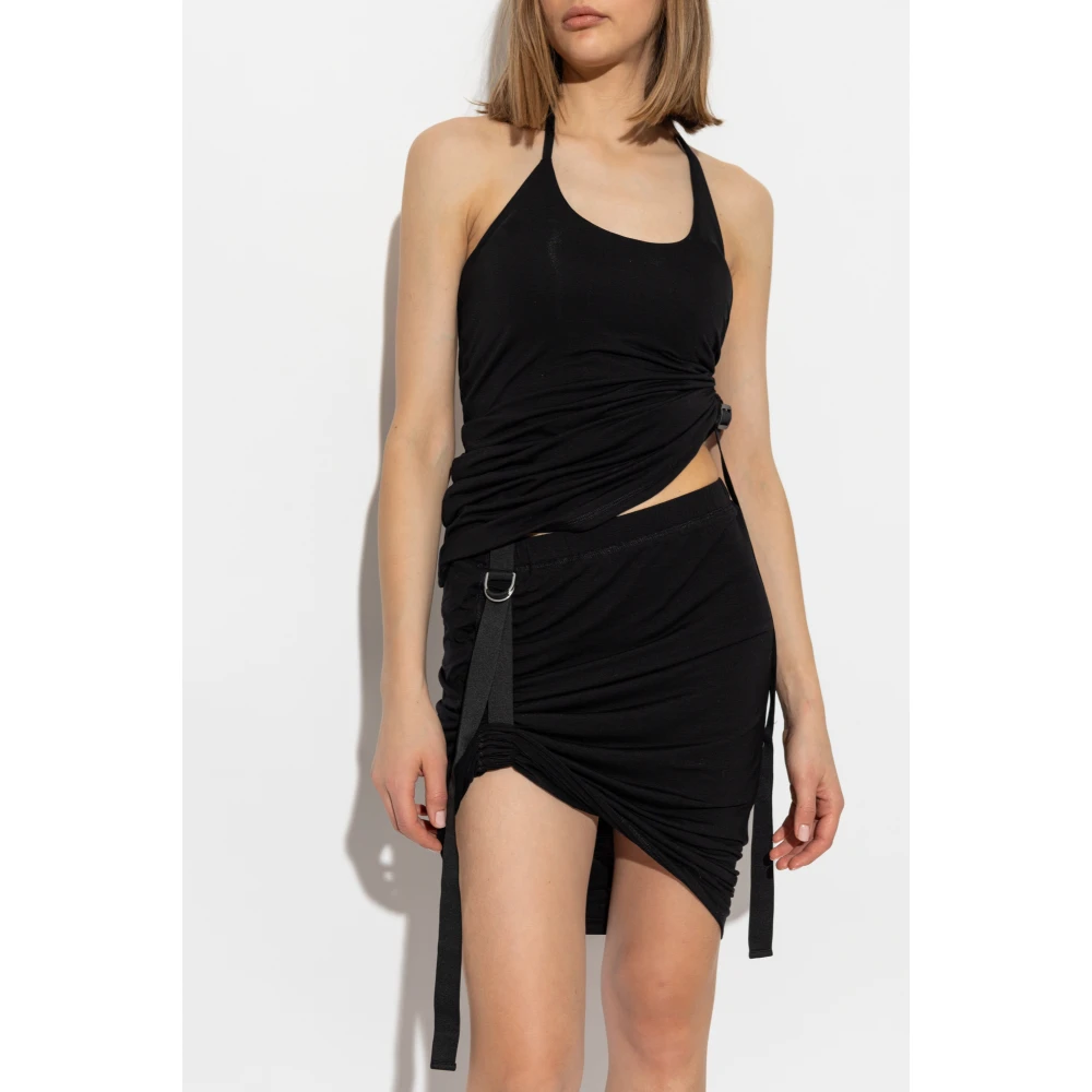 Helmut Lang Off-shoulder top Black Dames