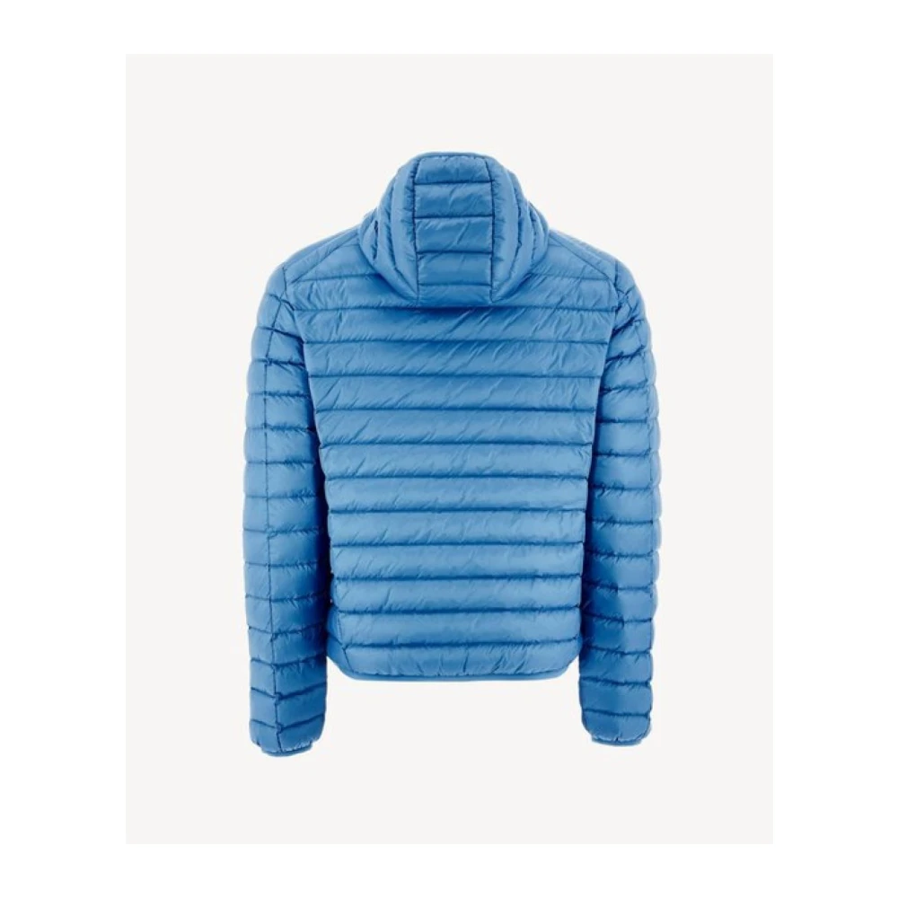 Jott Lichte getailleerde hoodie Nico Blue Heren