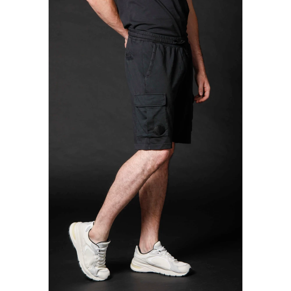 Mason's Beperkte oplage Cargo Bermuda Shorts Black Heren