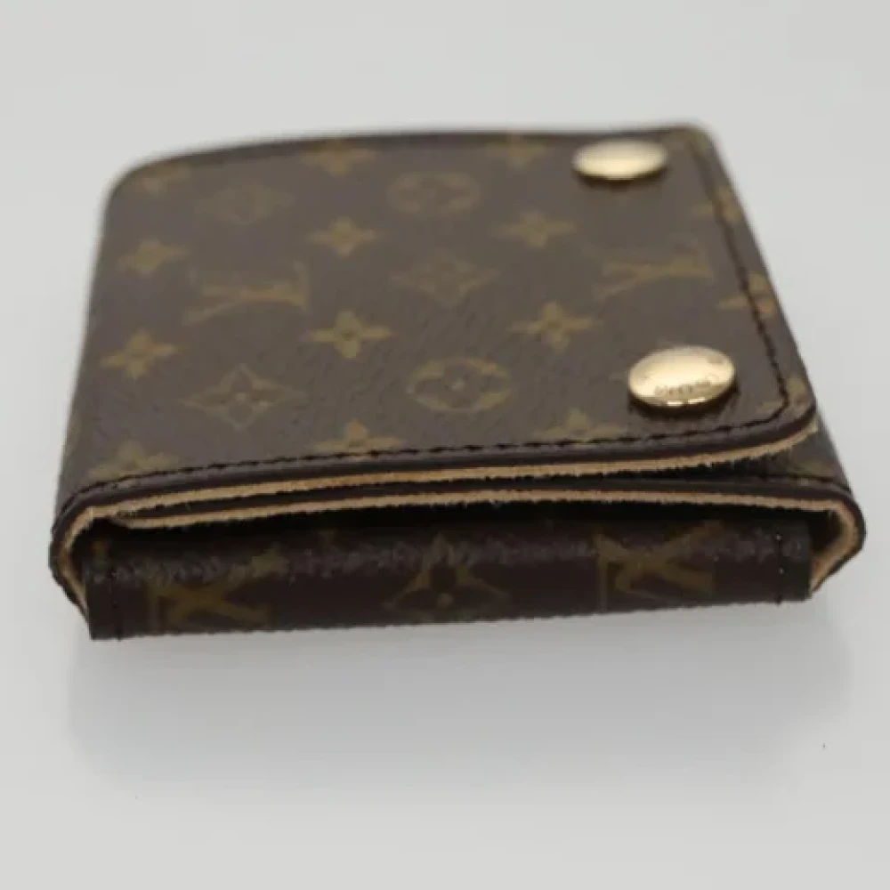 Louis Vuitton Vintage Pre-owned Canvas wallets Brown Unisex