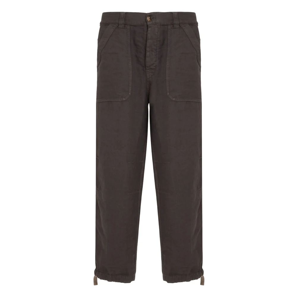 Trousers > Straight Trousers - - Brunello Cucinelli - Modalova