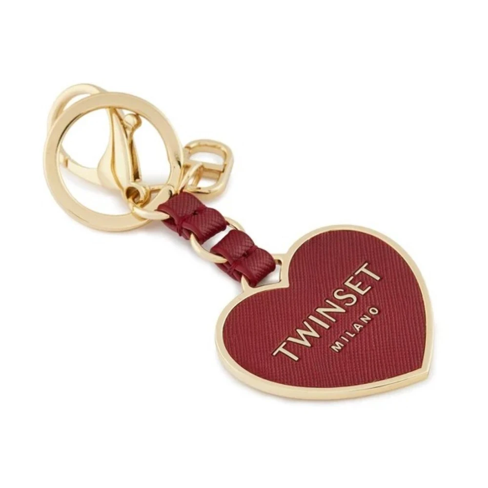 Twinset Metalen Mode Oorbellen Red Dames