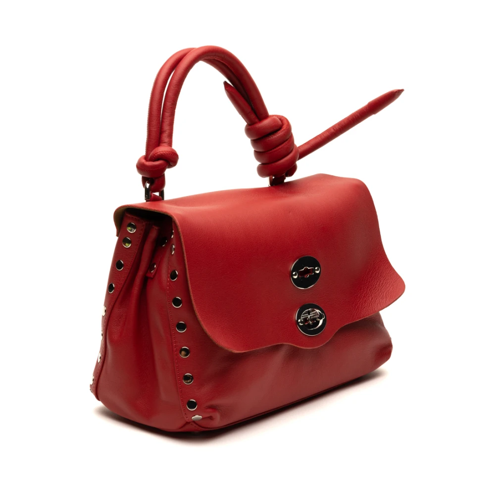 Zanellato Rode Tassen Postina Piuma Knot Red Dames