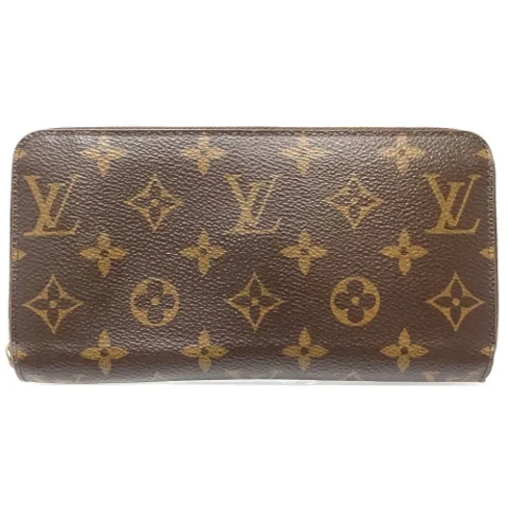 Louis Vuitton Vintage Pre-owned Fabric wallets Brown Dames