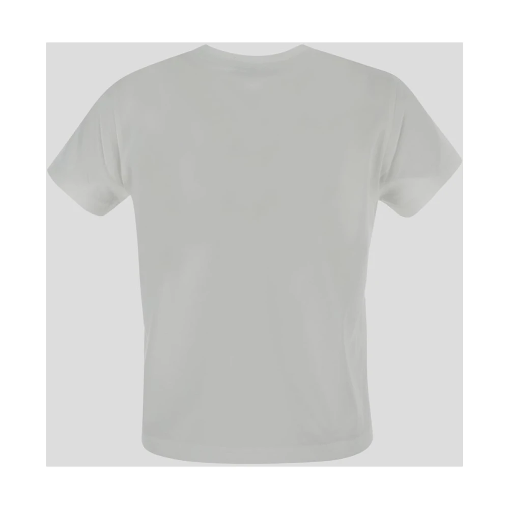 T by Alexander Wang Katoenen Tee Essentieel Stijl Shirt White Dames