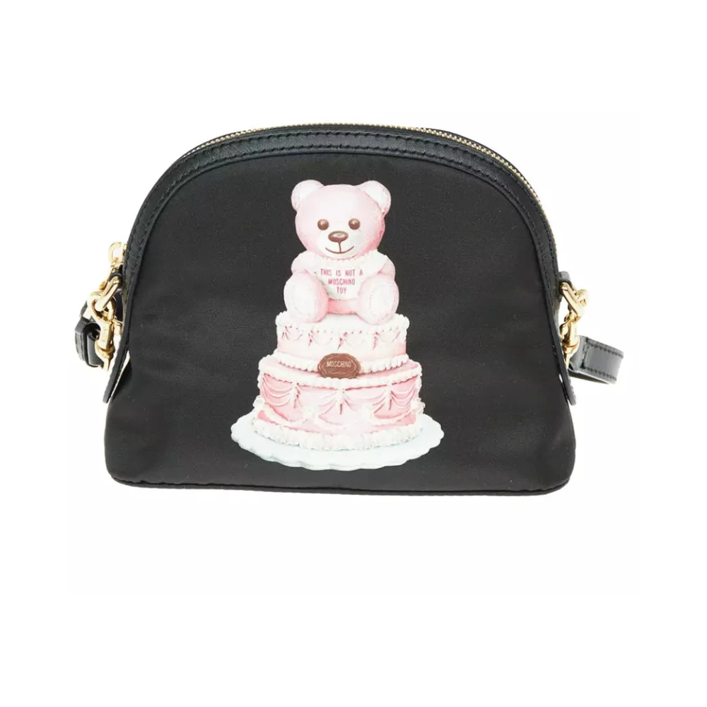 Teddy Bear Cake Print Clutch Taske