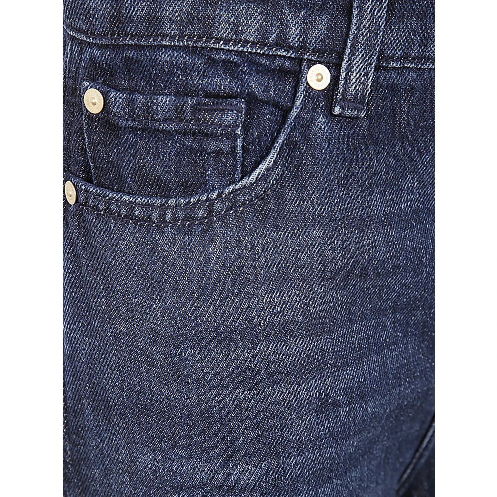 7 For All Mankind Donkerblauwe Stormy Scout Jas Blue Dames