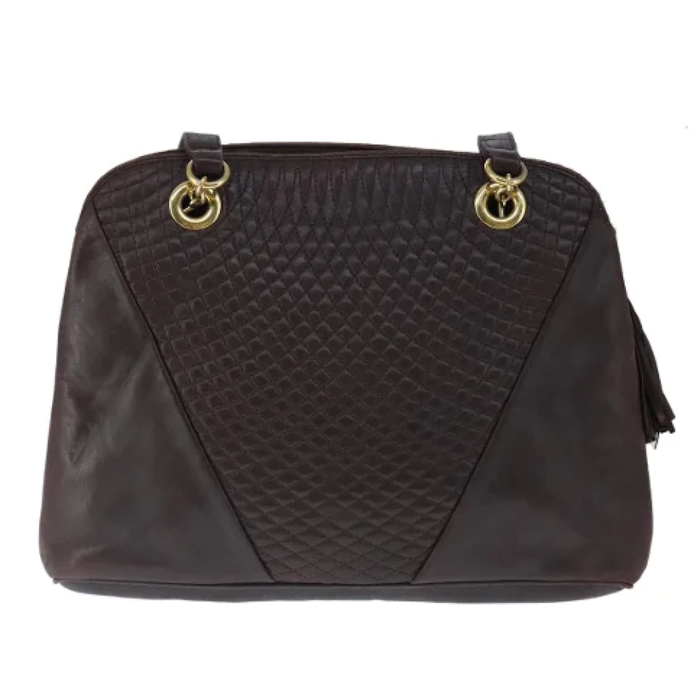 Bally Pre-owned Leather shoulder-bags Brown Dames