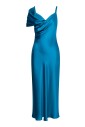 turquoise-green-satin-spaghetti-strap-dress