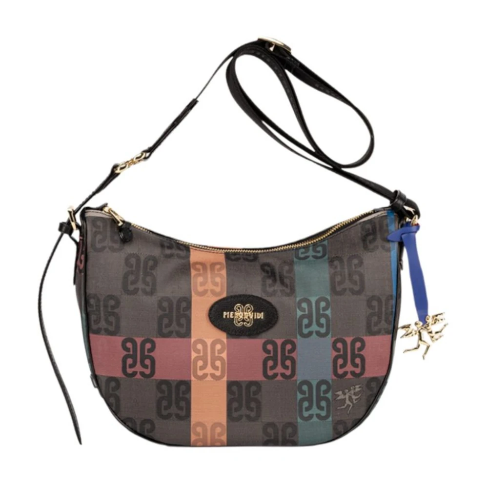 Guidi Monogram Tartan Schoudertas voor Vrouwen Multicolor Dames