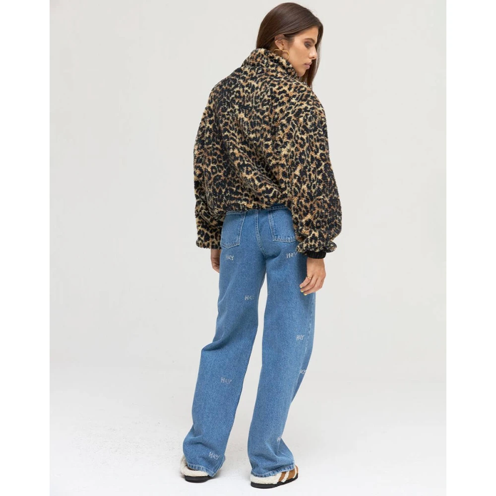 Harper & Yve Faux Fur Shearling Jas Dagmar-Ju Brown Dames