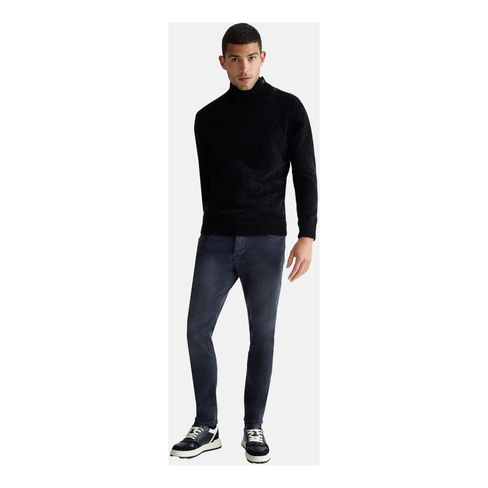 Liu Jo Stijlvolle Gebreide Kleding Black Heren