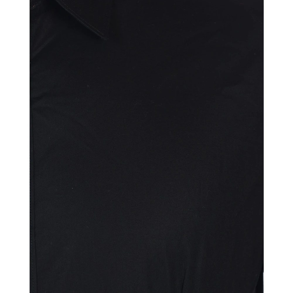 Daniele Alessandrini Basis Polo Kraag Shirt Black Heren
