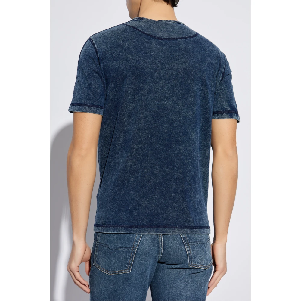 Diesel T-shirt T-Adjind Blue Heren