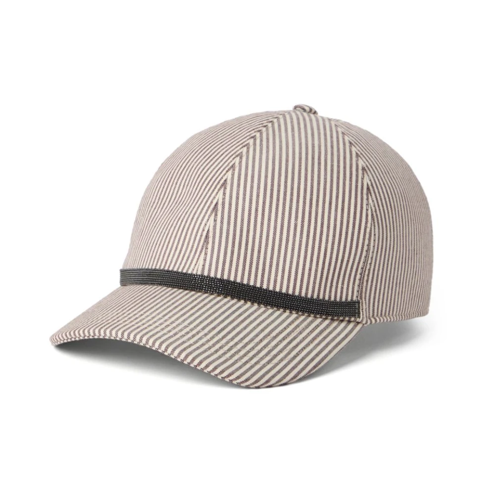 Accessories > Hats > Caps - - Brunello Cucinelli - Modalova