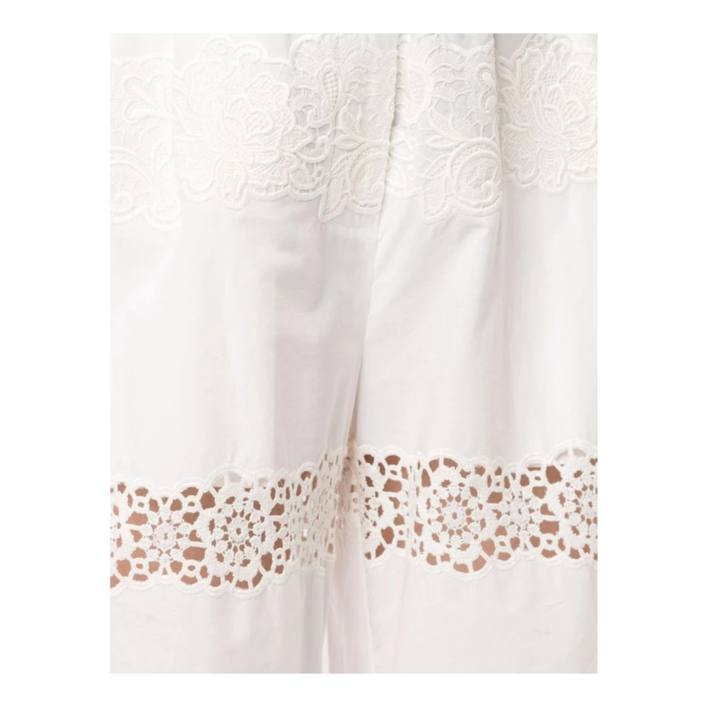 Dolce & Gabbana Trousers White Dames