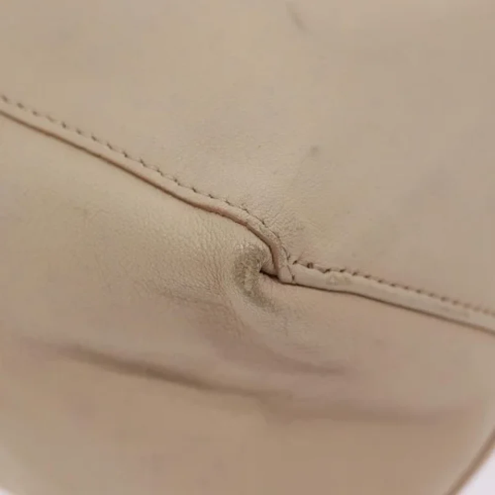 Celine Vintage Pre-owned Leather totes Yellow Dames
