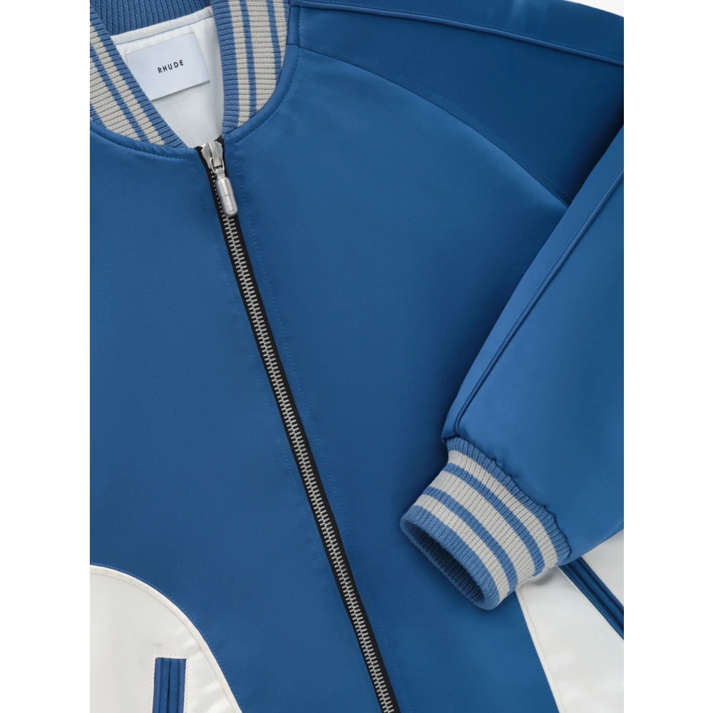 Rhude Blauwe Ski Bomberjack Blue Heren