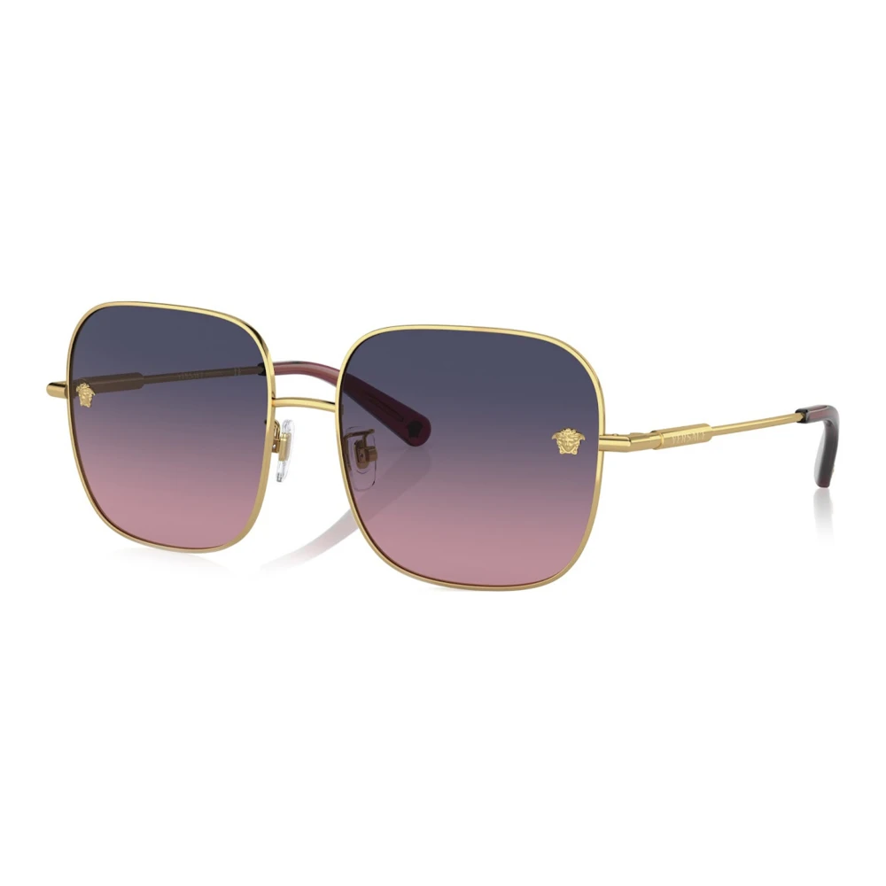 Versace Women's Gold/Pink/Blue | Shaded Sunglasses