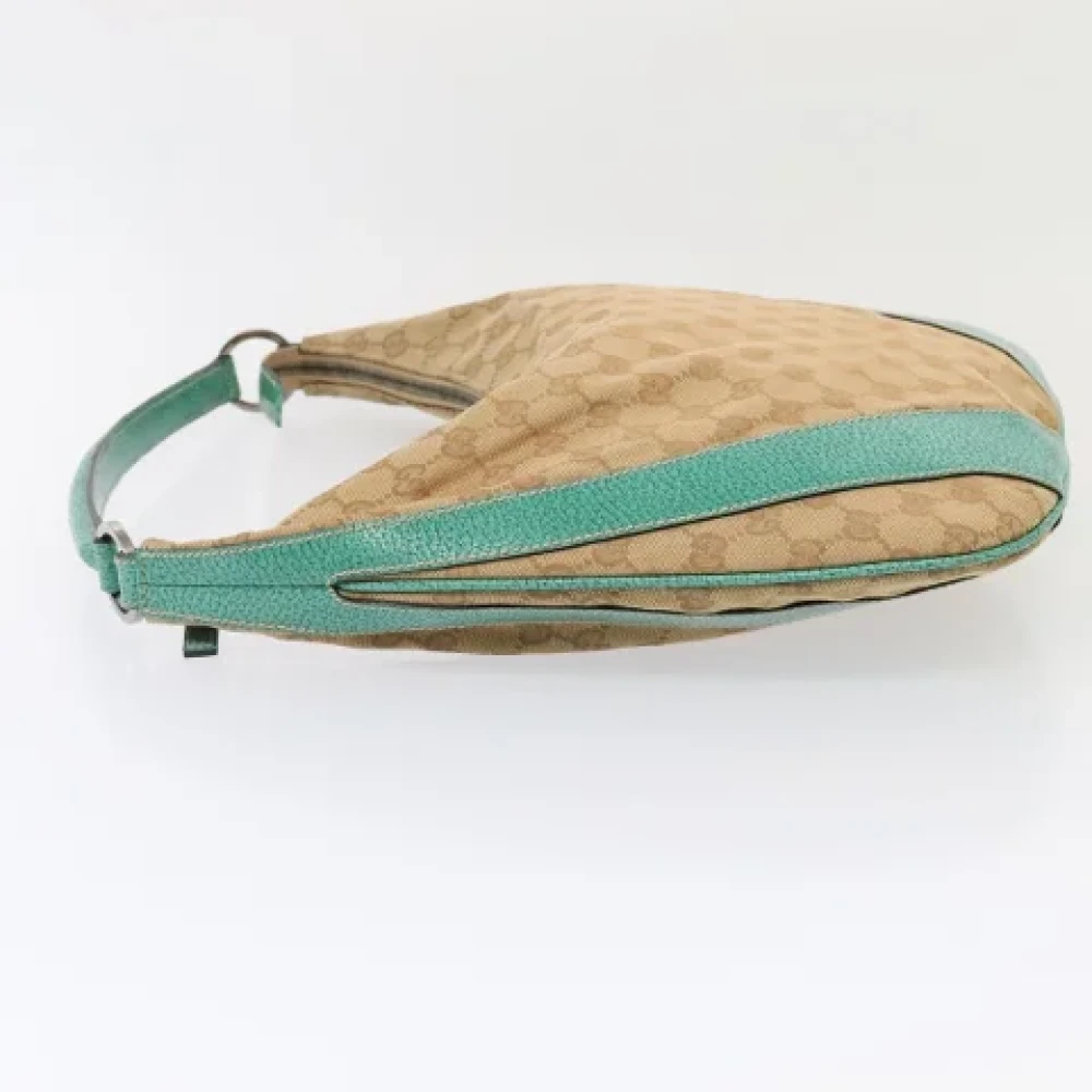 Gucci Vintage Pre-owned Canvas gucci-bags Beige Dames