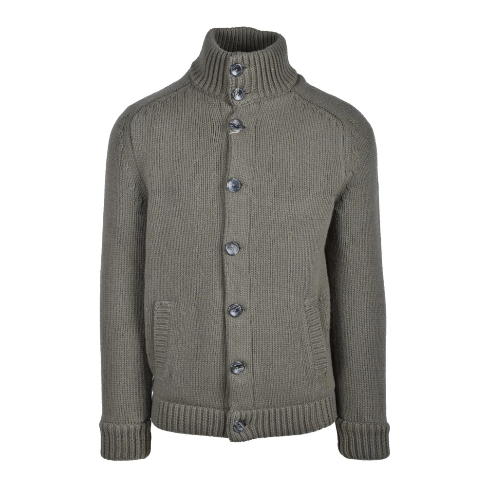Herno Cardigan Green Heren